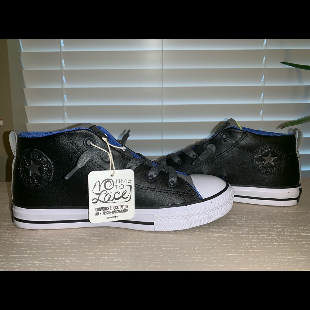 Kids Leather Converse All-Star sz 3.5 New with Tag